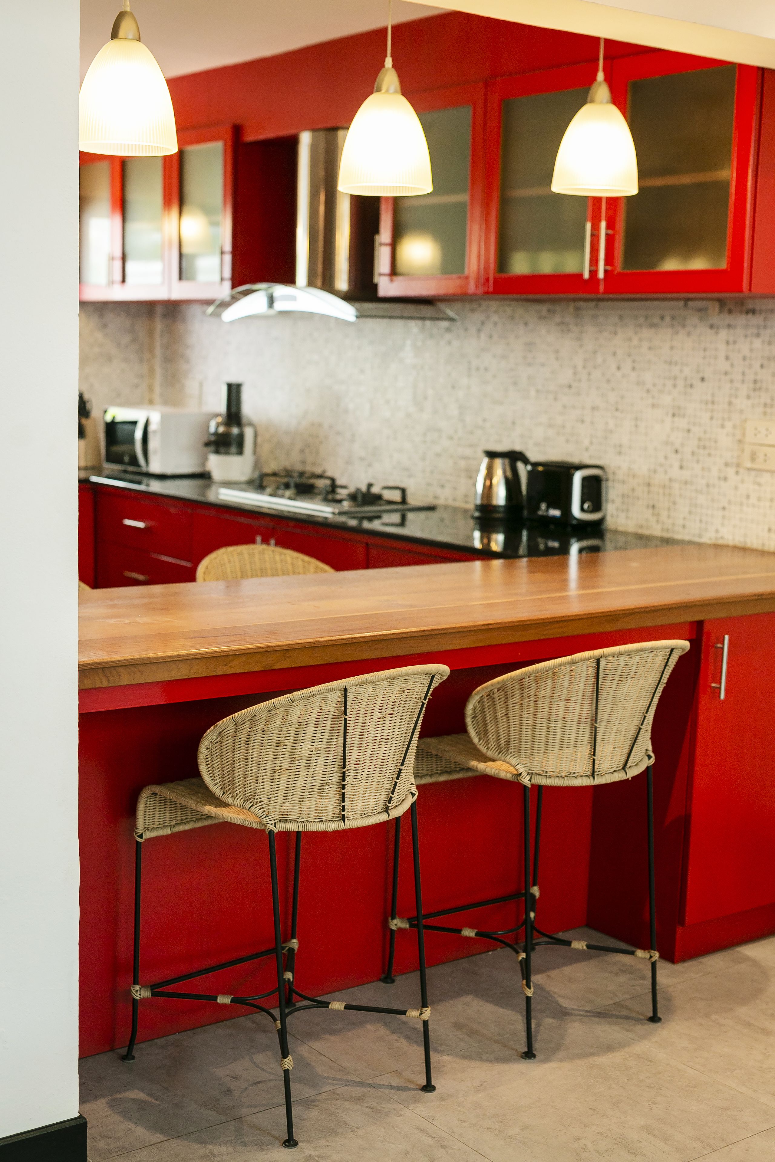 amata lanna villa | private kitchen | fridge