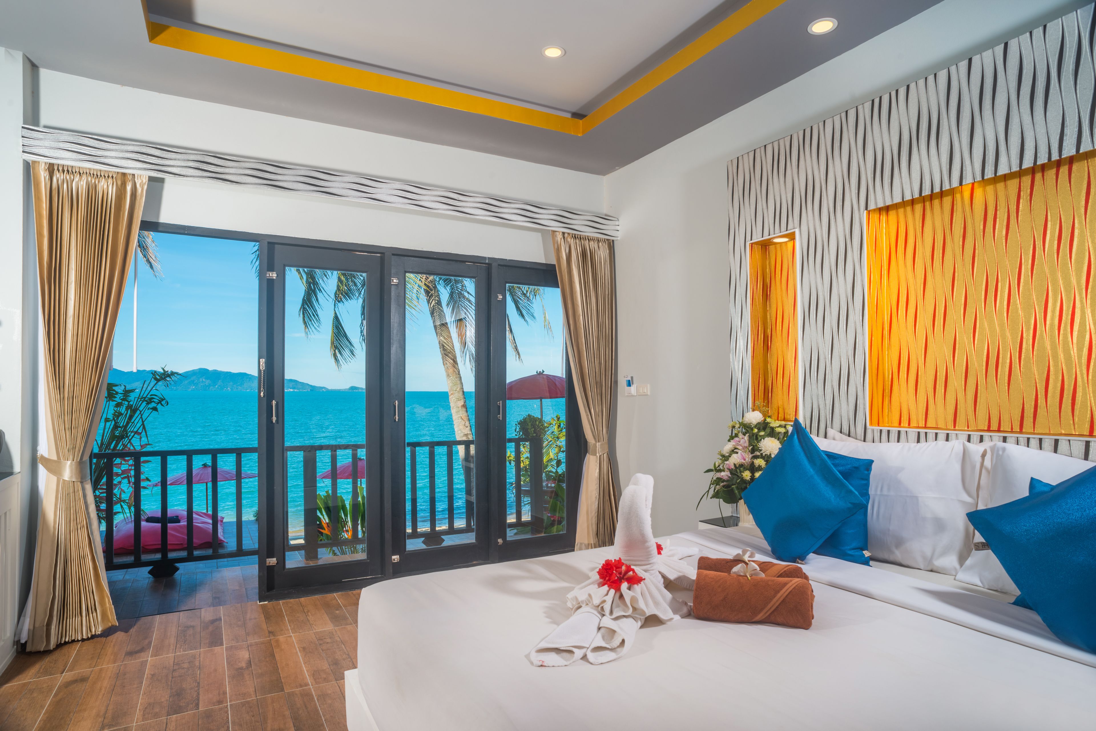 the true beach front | minibar, in-room safe, individually furnished, desk