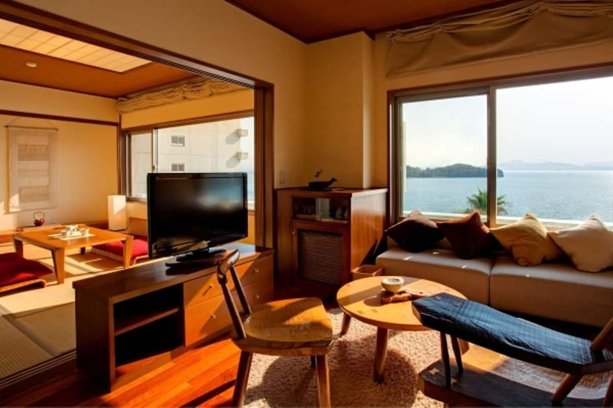 Executive kamer, uitzicht op zee (Angel Road View, typeA) | Kameruitzicht