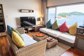 Kamar Eksekutif, pemandangan laut (Angel Road View, typeB) | Area keluarga | TV