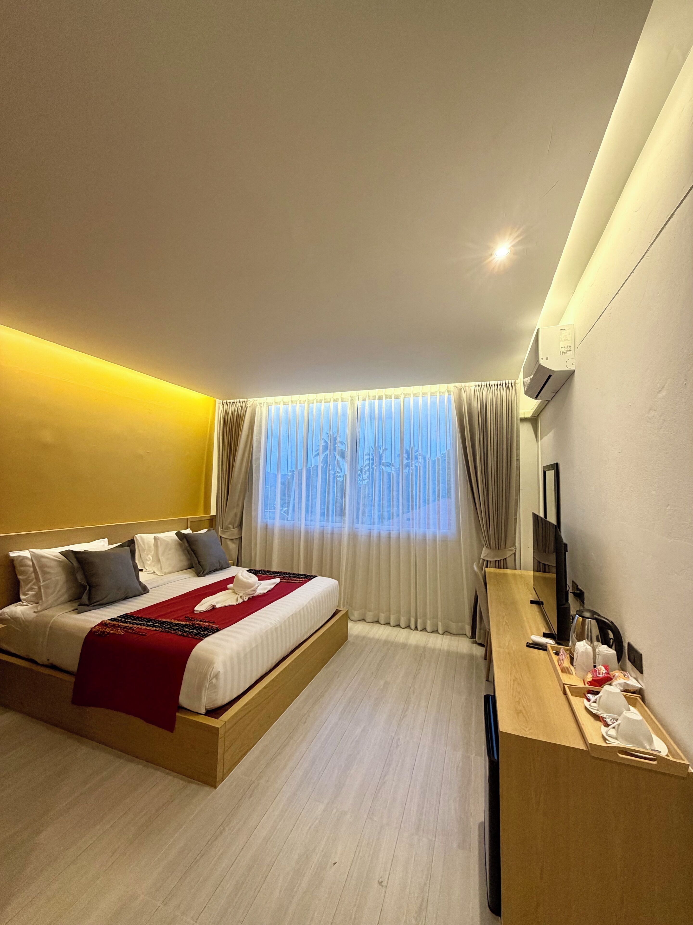 2 chambres, literie de qualité supérieure, surmatelas