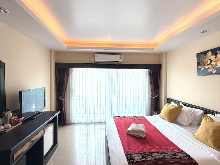 2 habitaciones, ropa de cama de alta calidad y colchones con pillow-top