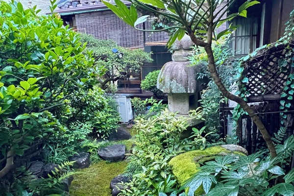 Tradisjonelt hus | Hageutsikt