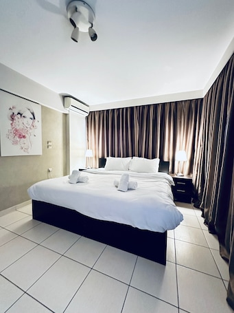 Apartamento conforto | 2 quartos, frigobar, cofres nos quartos, quartos Ć prova de som