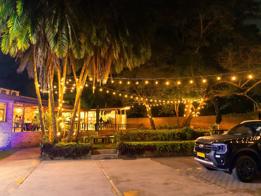 Façade de l’hébergement