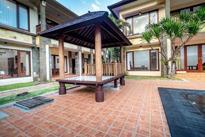 Fassade der Unterkunft