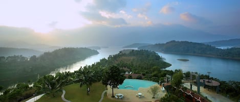 Overnatningsstedets facade