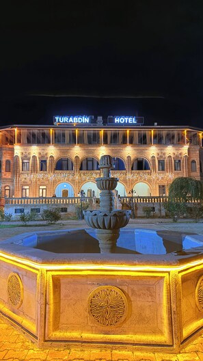 Façade de l’hébergement