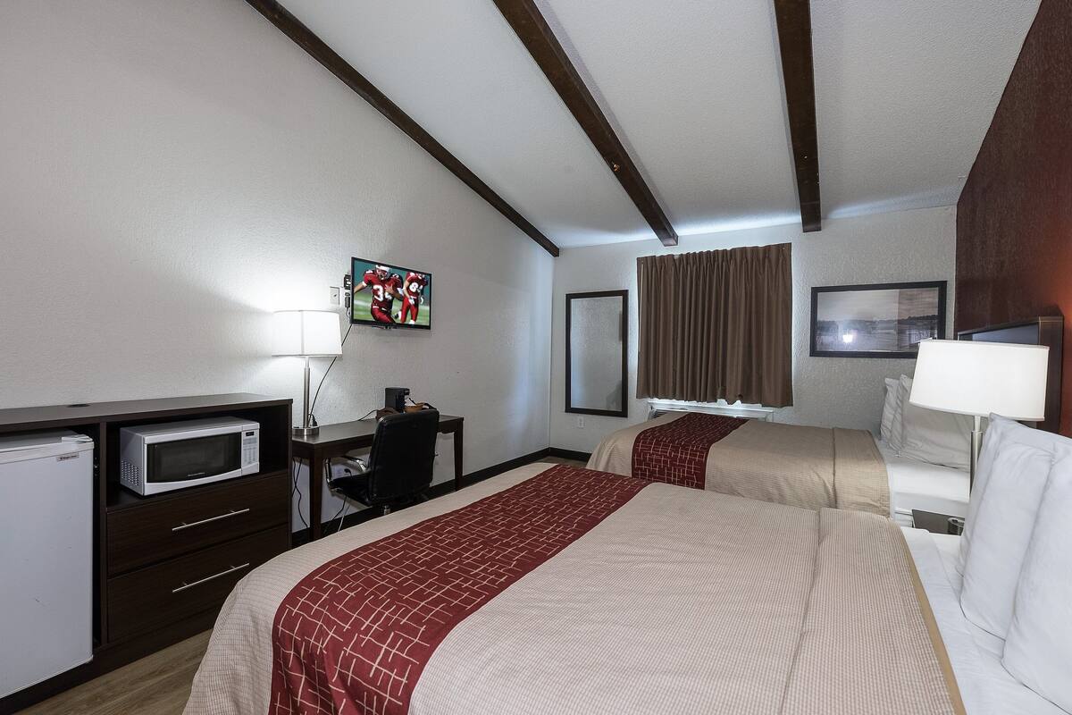 Desk, blackout drapes, iron/ironing board, rollaway beds (surcharge)