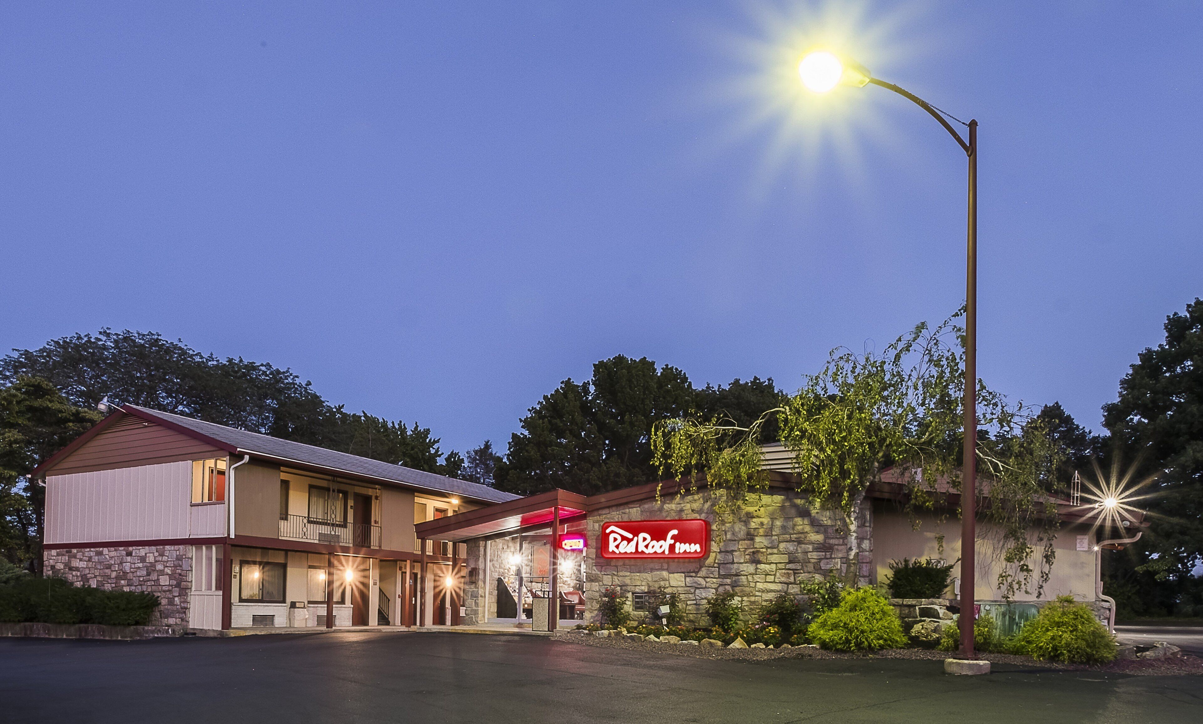 Front of property - evening/night