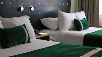 Minibar, in-room safe, desk, blackout curtains
