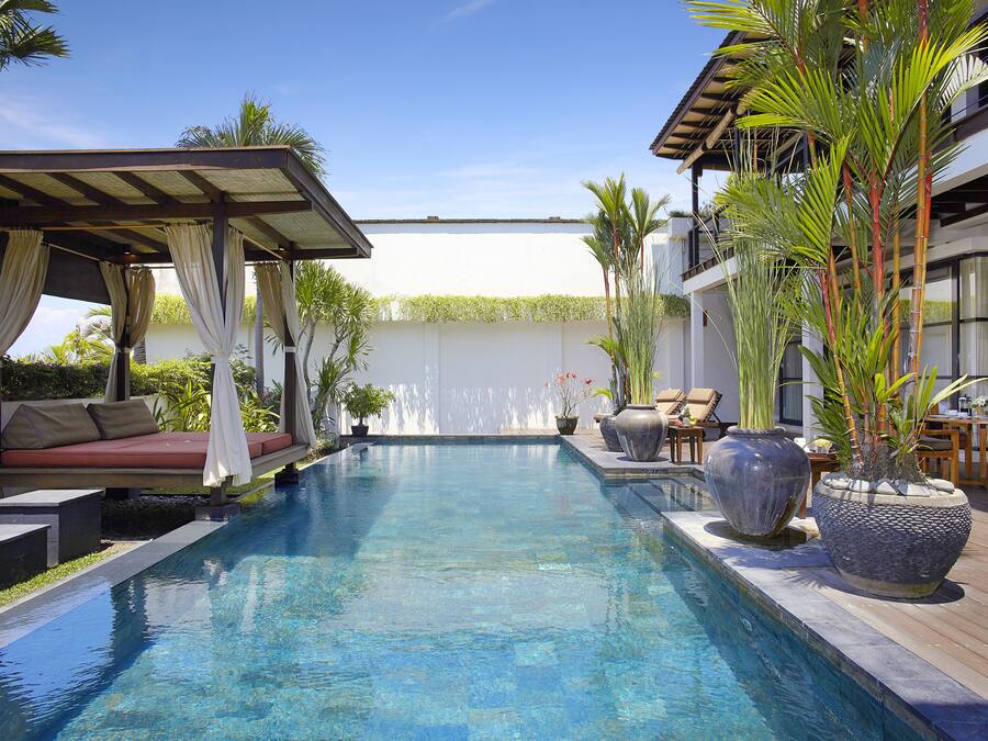 Luxury Villa, 4 Bedrooms, Private Pool, Partial Sea View | View from room