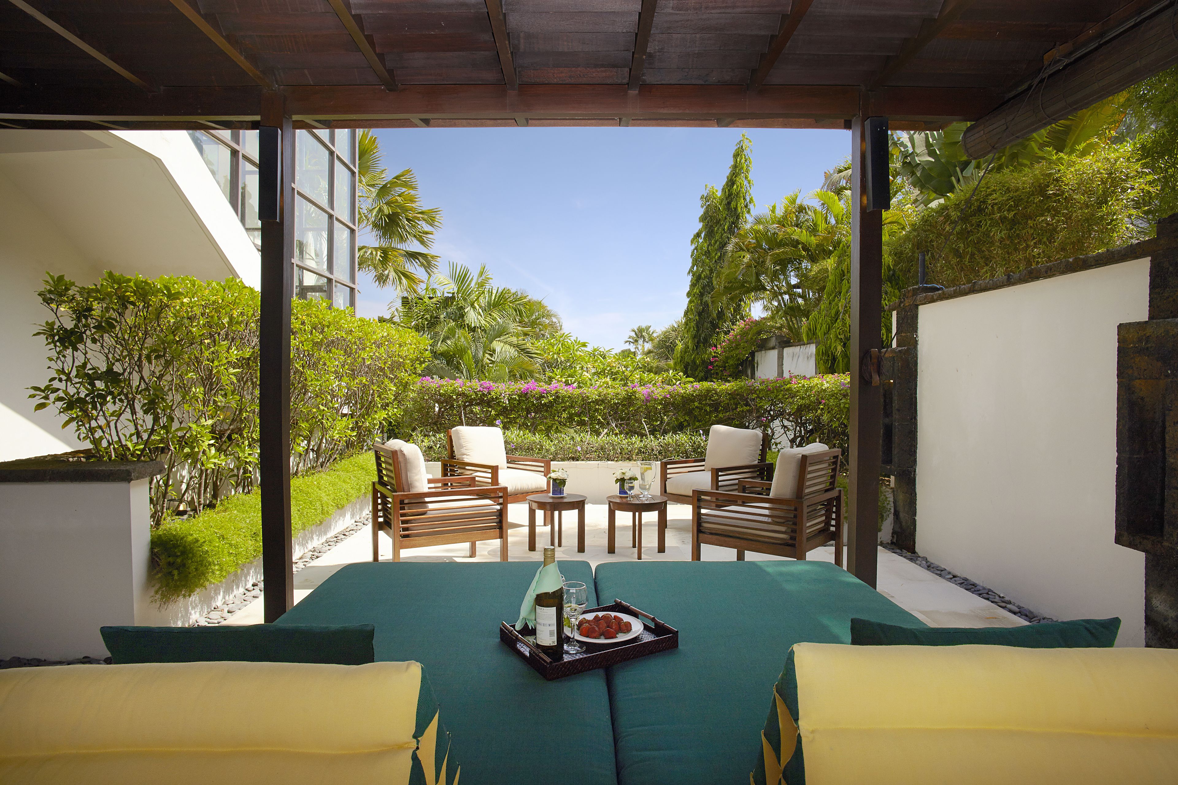 luxury villa, 3 bedrooms, private pool, pool view | garden view