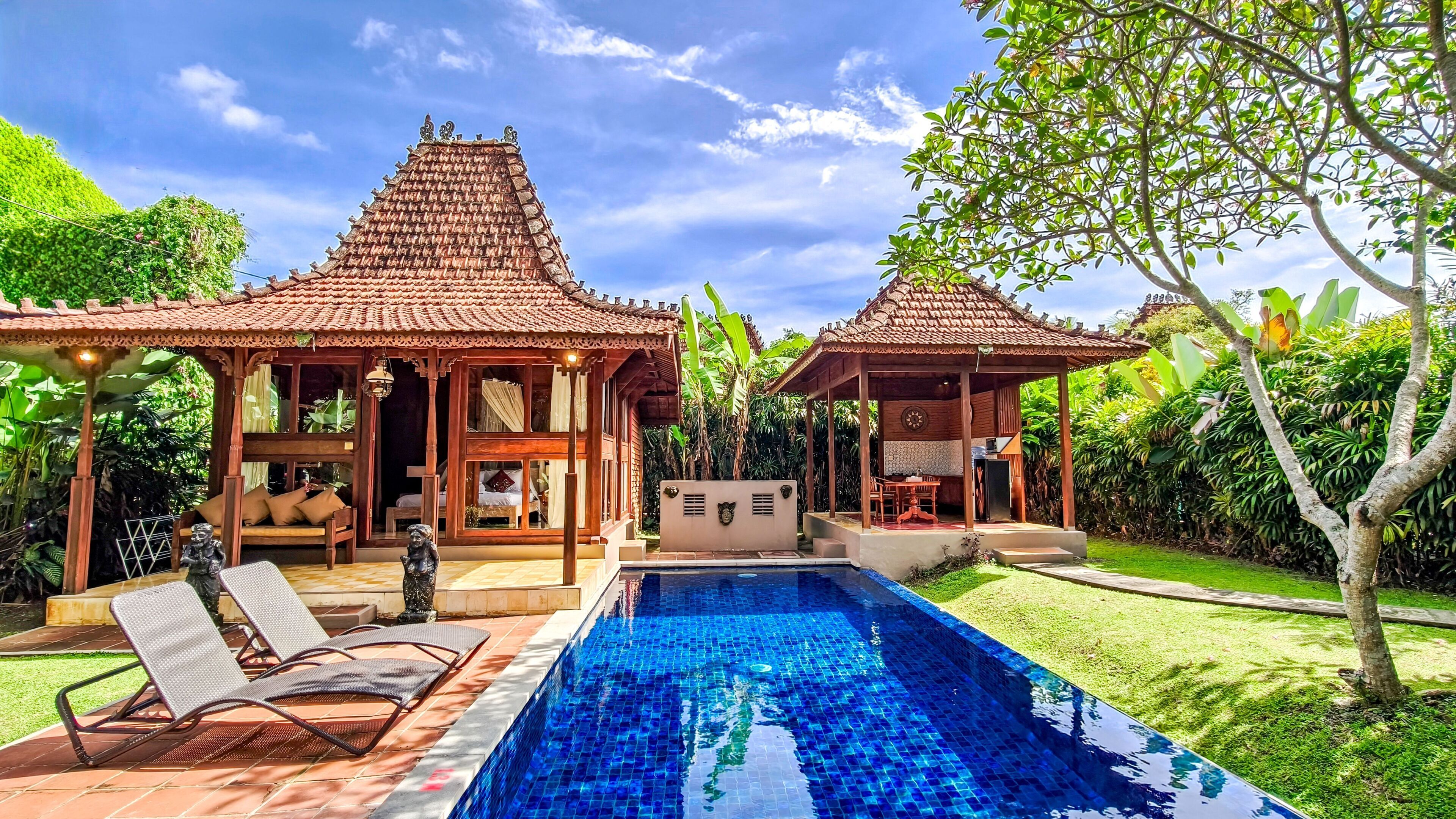 Villa, 1 Bedroom, Private Pool | Desk, blackout drapes, iron/ironing board, rollaway beds (surcharge)