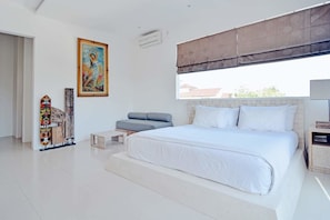 3 habitaciones y ropa de cama de alta calidad 
