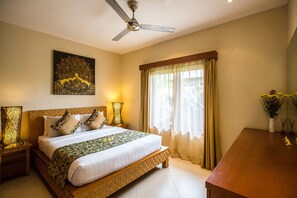 Luxe beddengoed, donsdekens, Select Comfort-bedden, een minibar