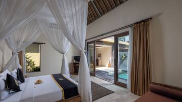 Villa Familiale, 2 chambres | Vue sur le jardin