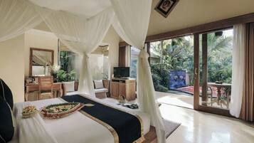 Vila Deluks, 1 Tempat Tidur King, pemandangan kebun | Pemandangan dari kamar