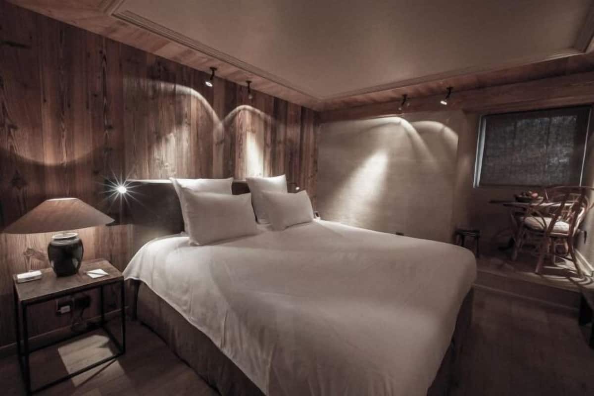Lakens van Egyptisch katoen, luxe beddengoed, pillowtop-bedden