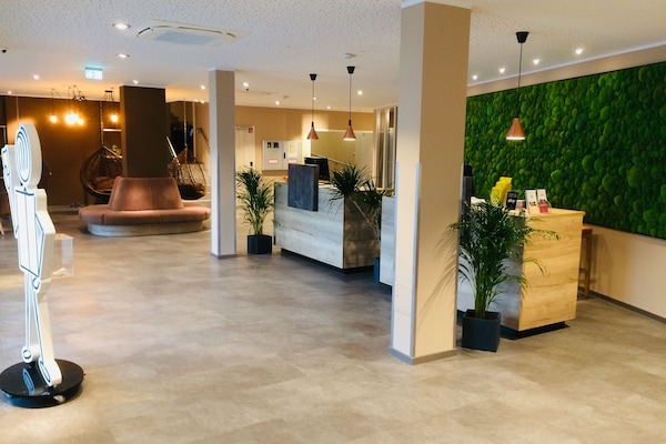 Interior entrance
