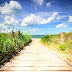 Am Strand, Strandtücher