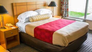 Free WiFi, bed sheets