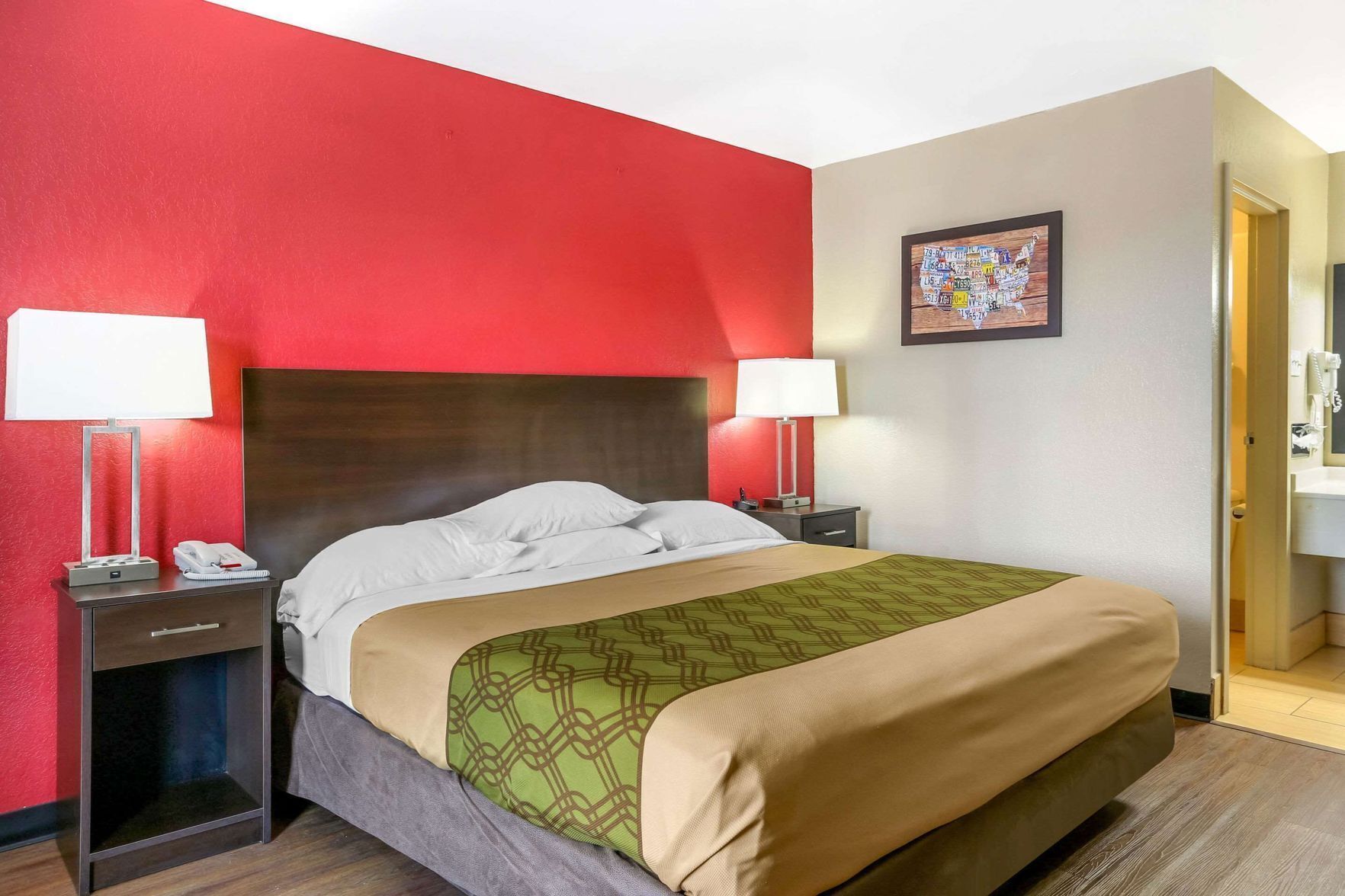 Wifi gratis y ropa de cama 