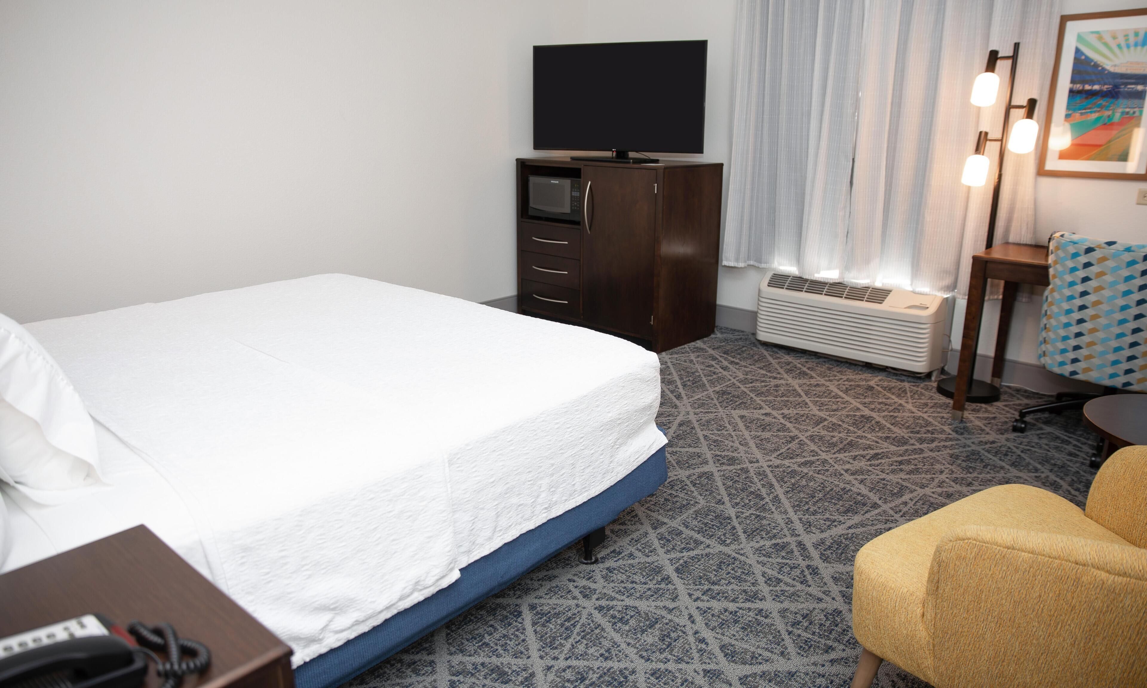 Desk, soundproofing, iron/ironing board, rollaway beds