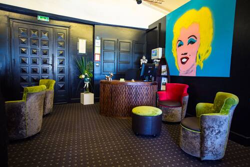 Lobby sitting area