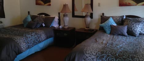 Wifi gratis y ropa de cama