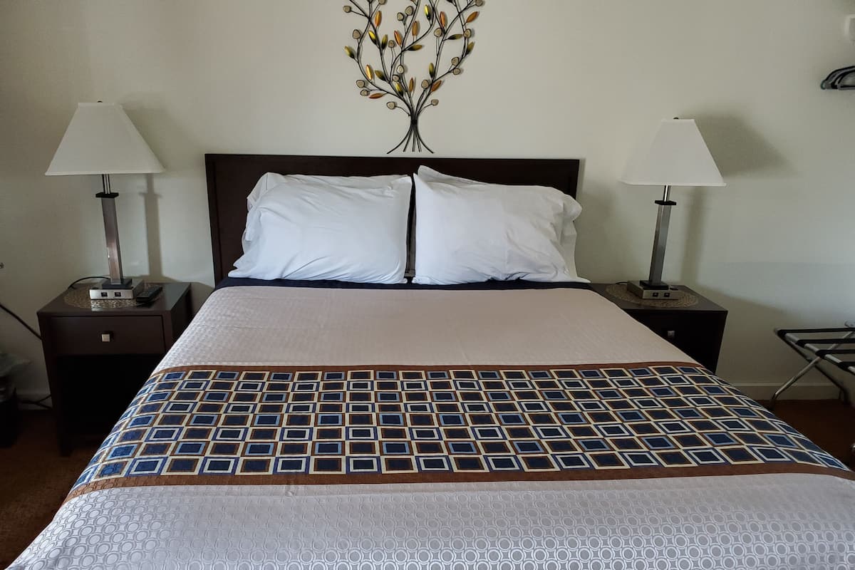 Wifi gratis y ropa de cama