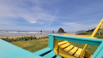 Blick von der Unterkunft