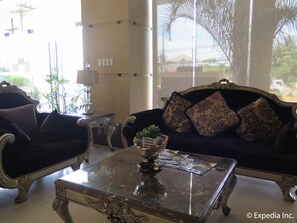 Zona de estar del vestíbulo