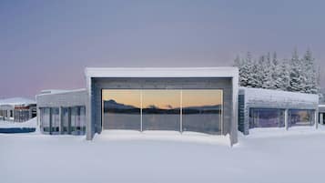 Front of property - evening/night