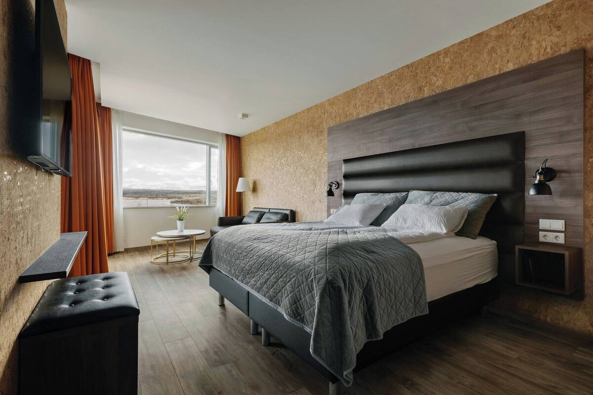 Family Suite | Skrivebord, arbejdsområde til bærbare computere, mørklægningsgardiner