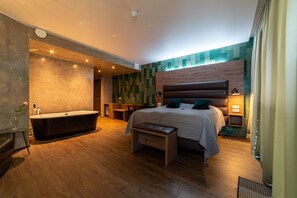 Suite Panoramique, vue lac, en angle | Décoration personnalisée, ameublement personnalisé, bureau