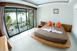 Deluxe Ocean View | Minibar, Zimmersafe, Zustellbetten, kostenloses WLAN