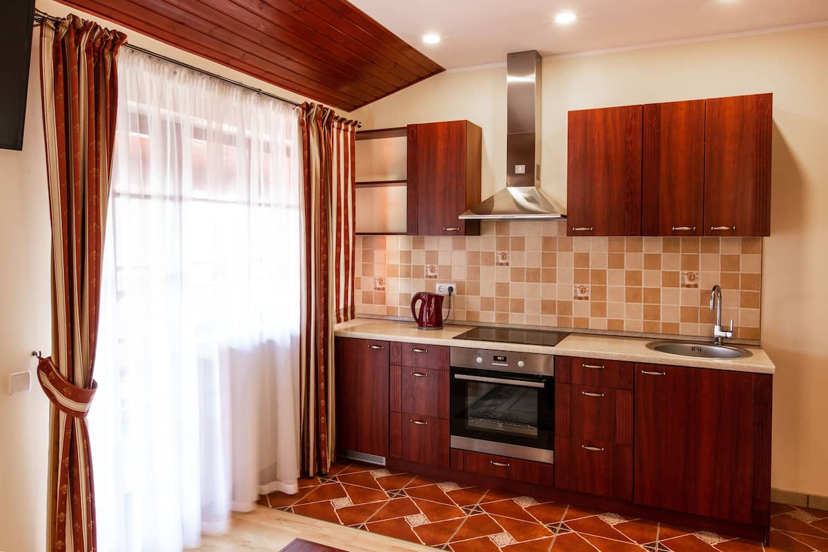 luxury apartment | private kitchen | electric kettle