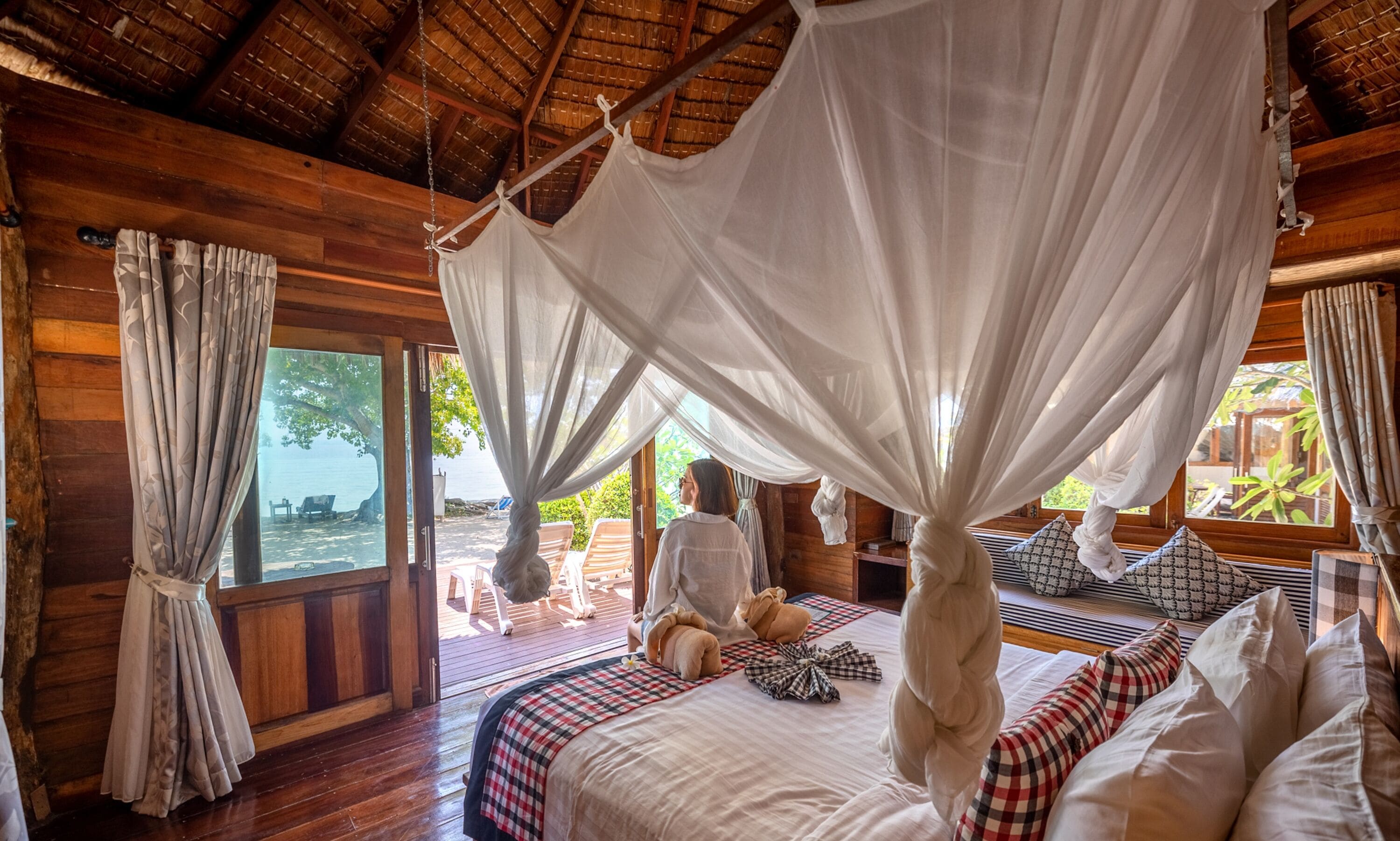 cottage, beachfront | 1 bedroom, in-room safe