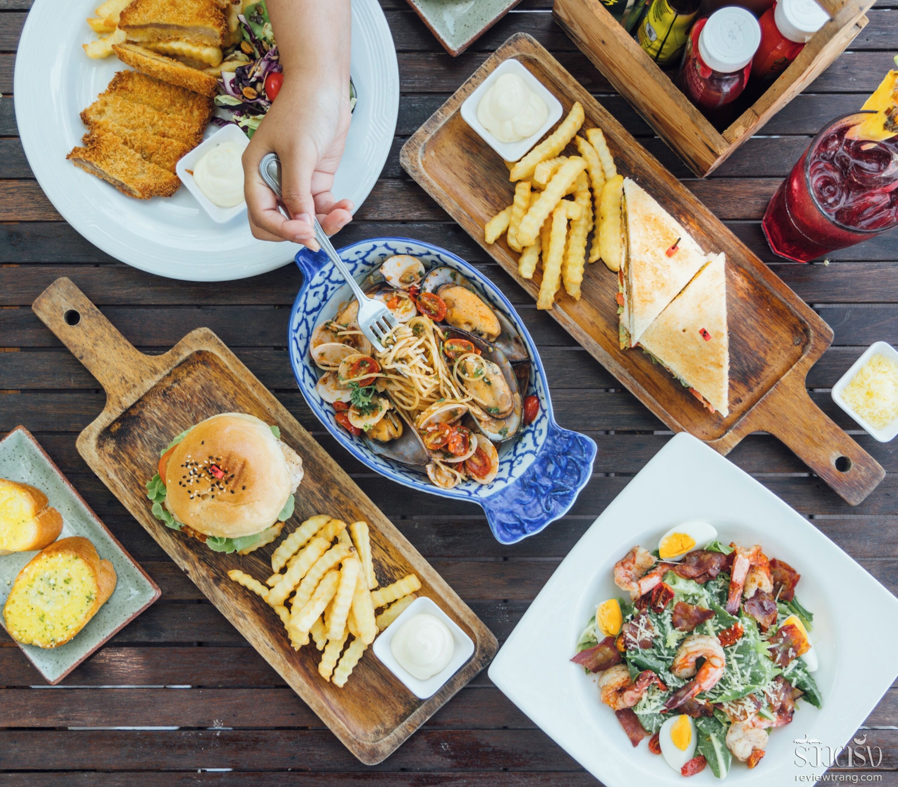 thai cuisine, beach views