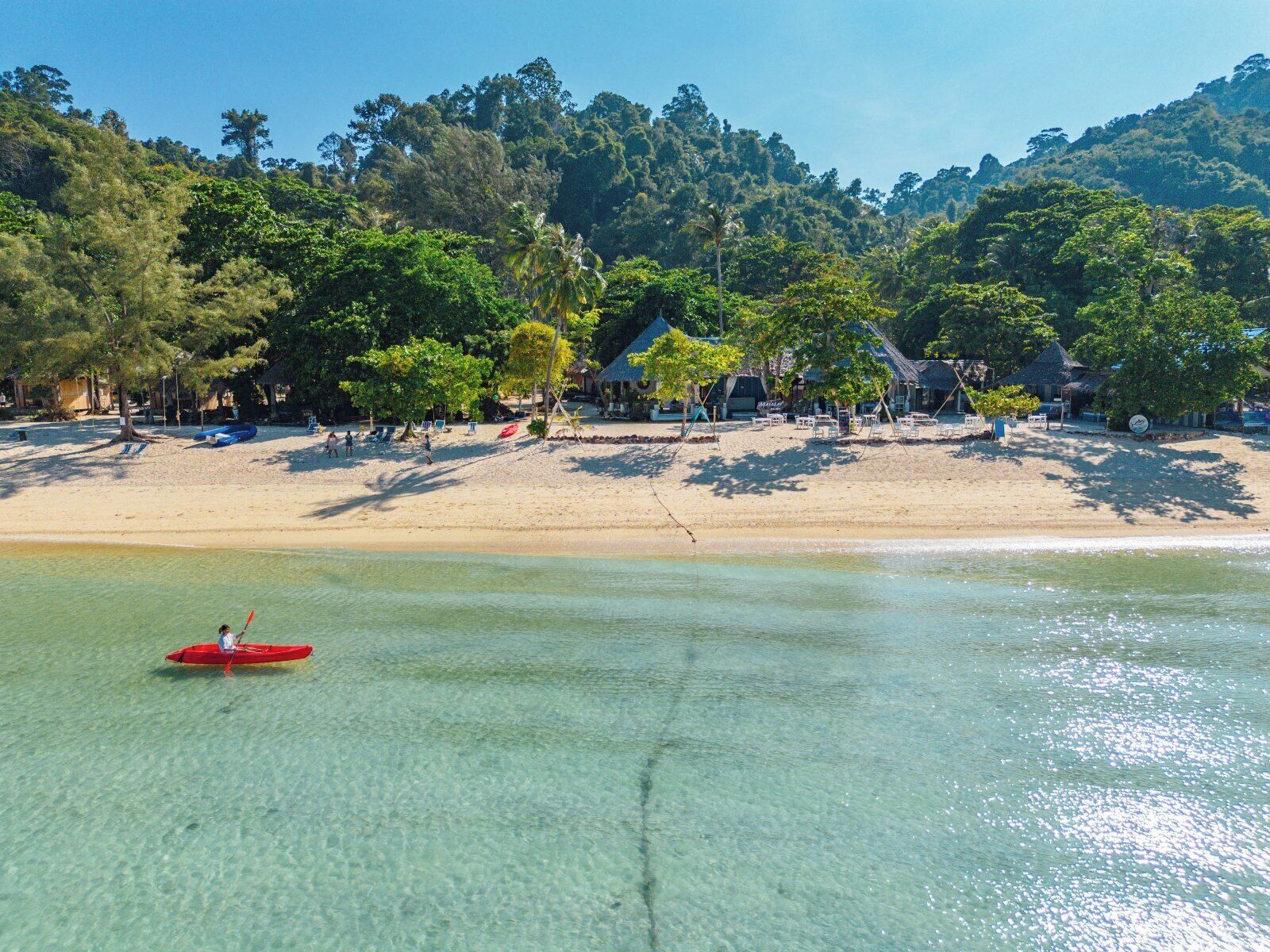 Fassade der Unterkunft