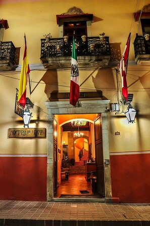 Façade de l’hébergement