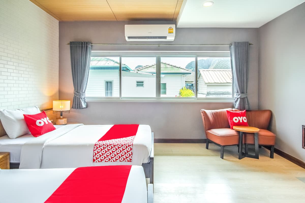 Habitación Deluxe con 2 camas individuales | Escritorio y wifi gratis