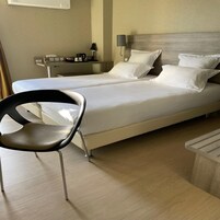 Ropa de cama de alta calidad y sistema de insonorización