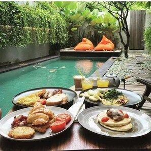 Sarapan siap masak setiap hari dengan biaya tambahan