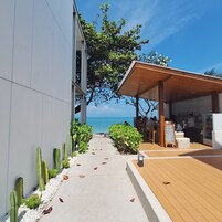 Vista a la playa o al mar