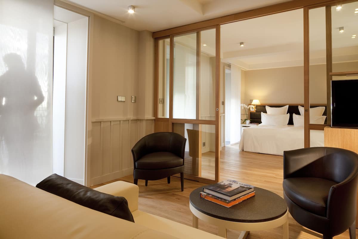 family suite, terrace, sea view | minibar, desk, blackout curtains, soundproofing