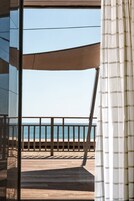 Traditional Double Room, Terrace, Sea View | 1 bedroom, minibar, desk, blackout drapes