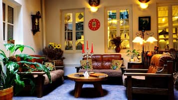 Sala de estar en el lobby