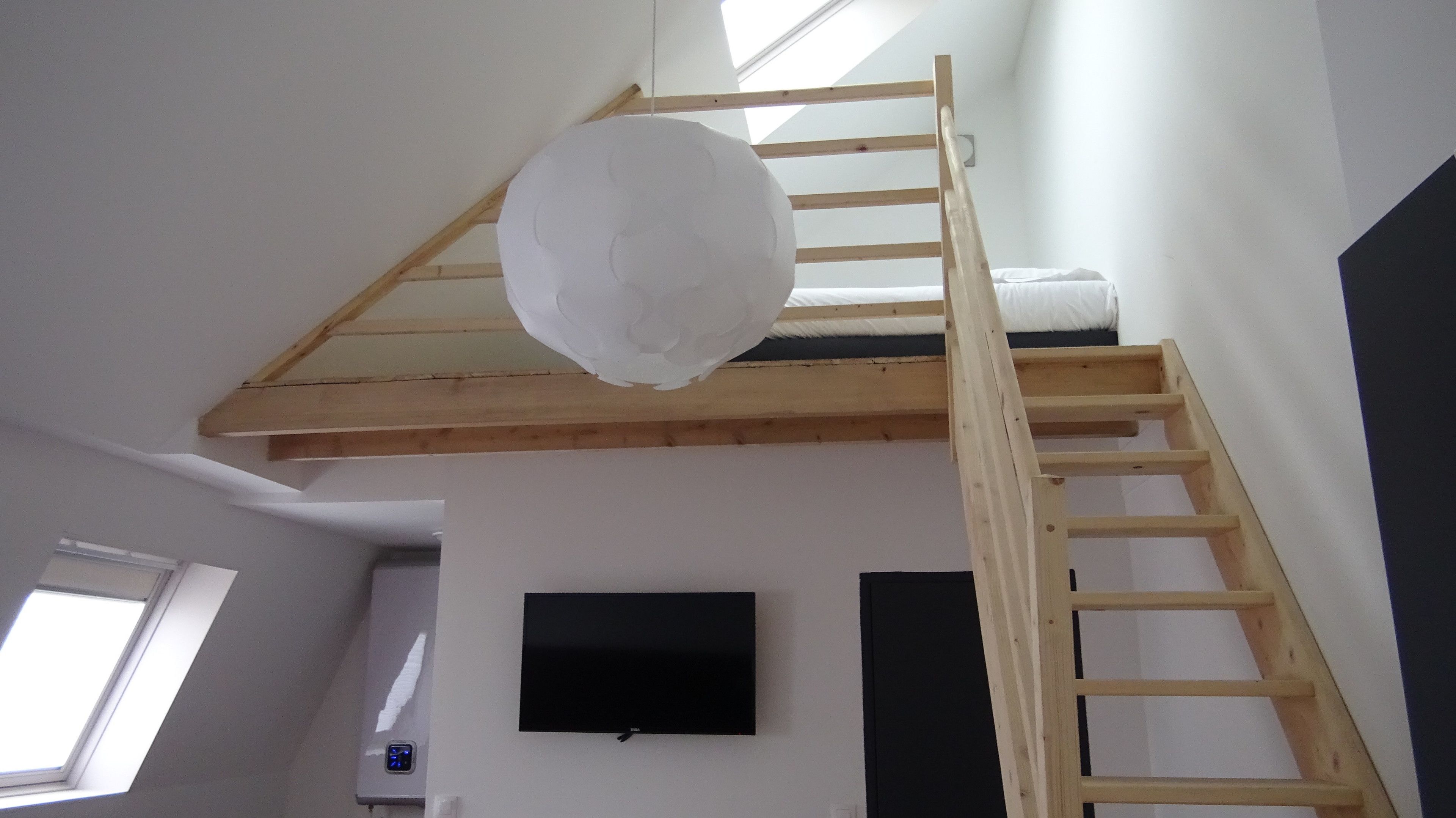 Familie-studiolejlighed | 2 soveværelser, premium-sengetøj, lydisolering, strygejern/strygebræt